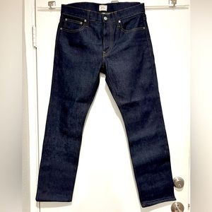 JCrew 484 Slim-fit jean in stretch resin rinse Japanese Denim 32x30